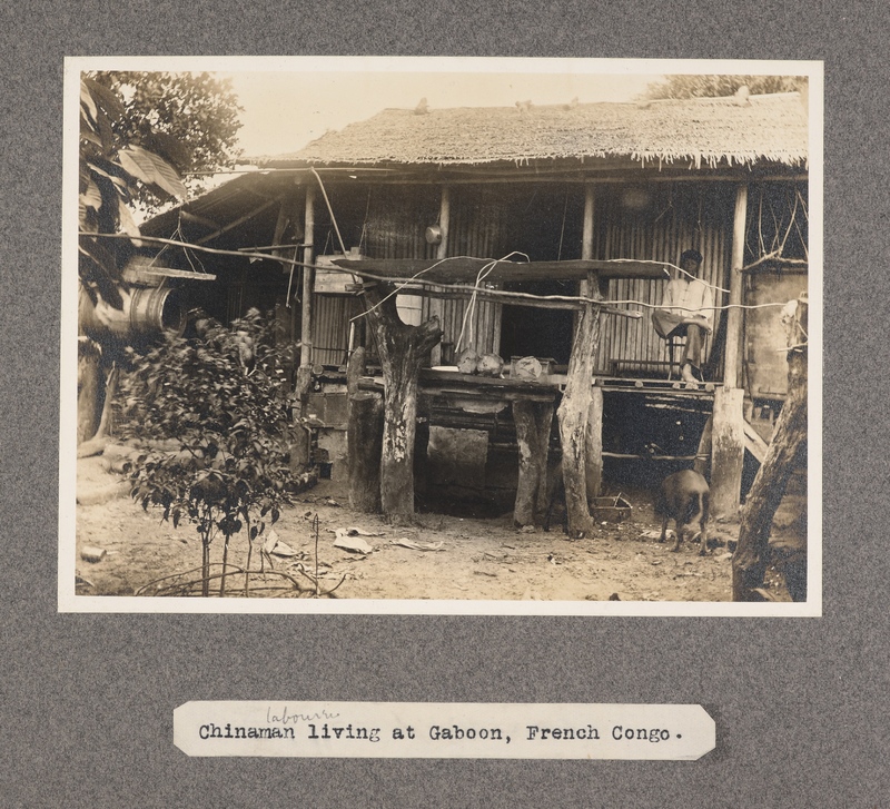 Chinaman labourer living at Gaboon, French Congo