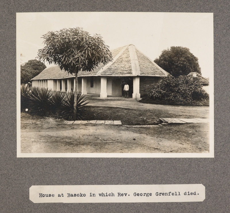 House at Basoko in which Rev. George Grenfell died