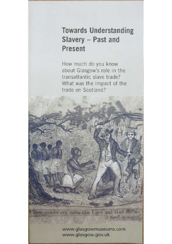 Towards Understanding Slavery: Past and Present