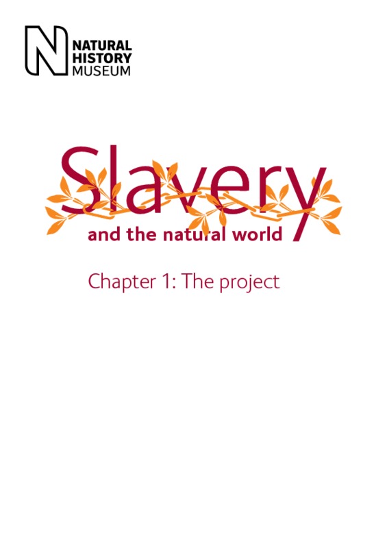 Slavery and the Natural World