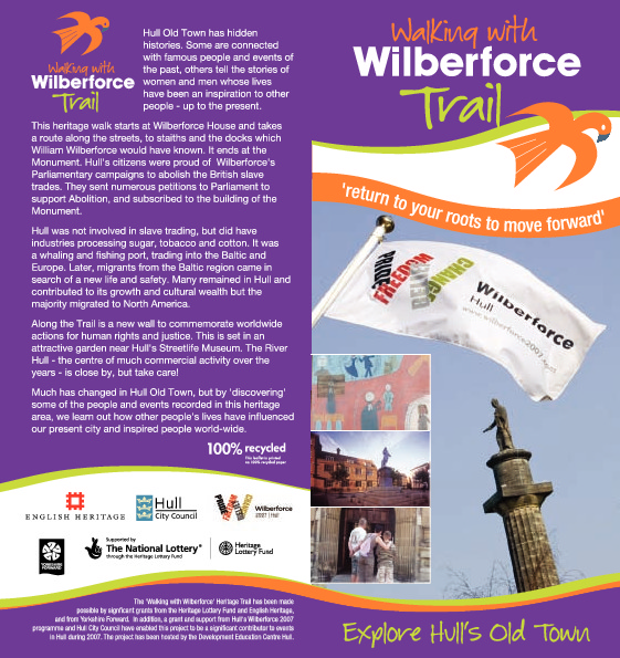 Walking with Wilberforce Heritage Trail