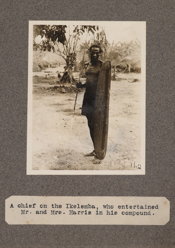 A chief on the Ikelemba, who entertained Mr. and Mrs. Harris in his compound