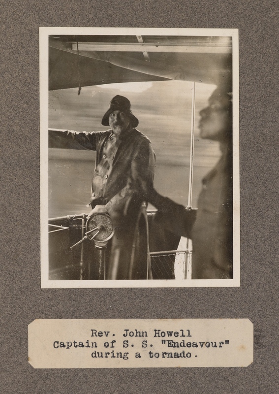 Rev. John Howell Captain of S. S. Endeavour during a tornado