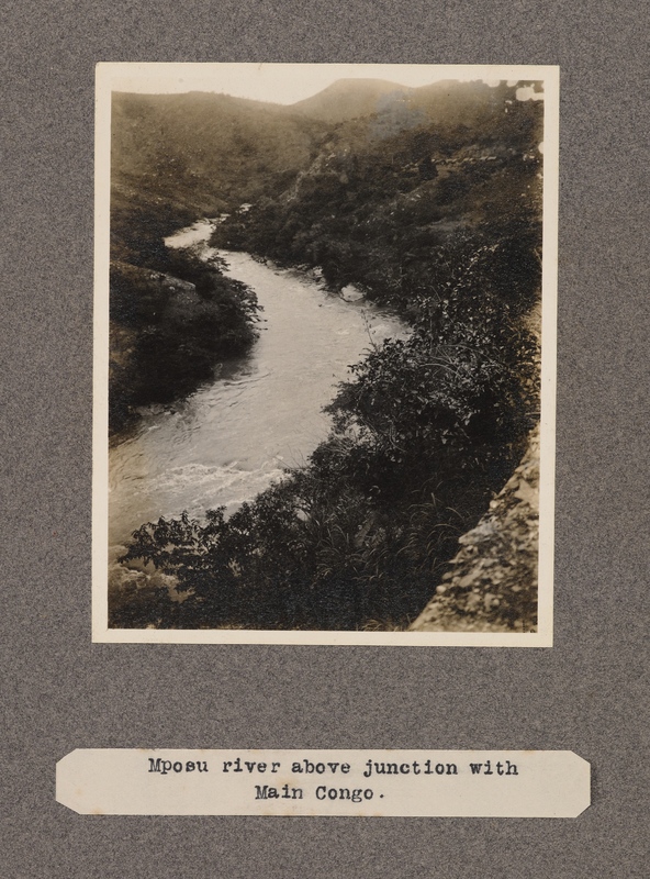 Mposu River above junction with main Congo