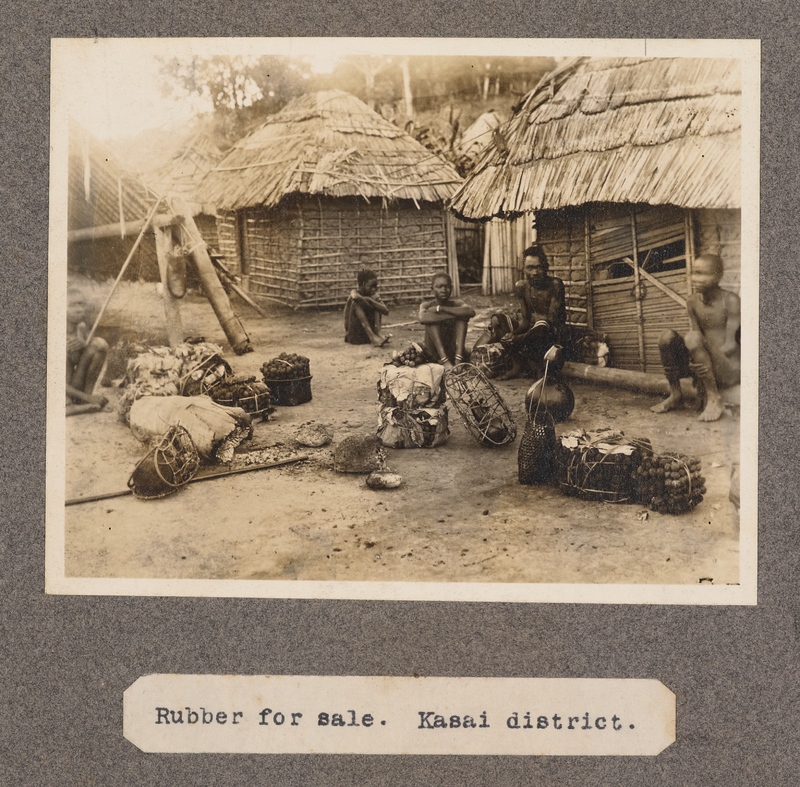 Rubber for sale, Kasai District