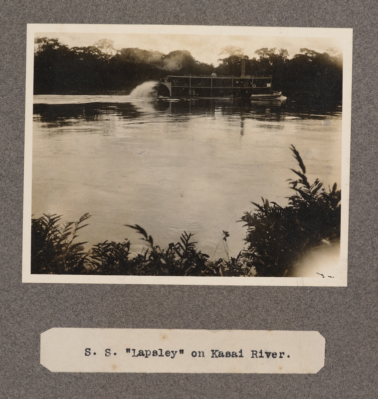 S. S. Lapsley on Kasai River