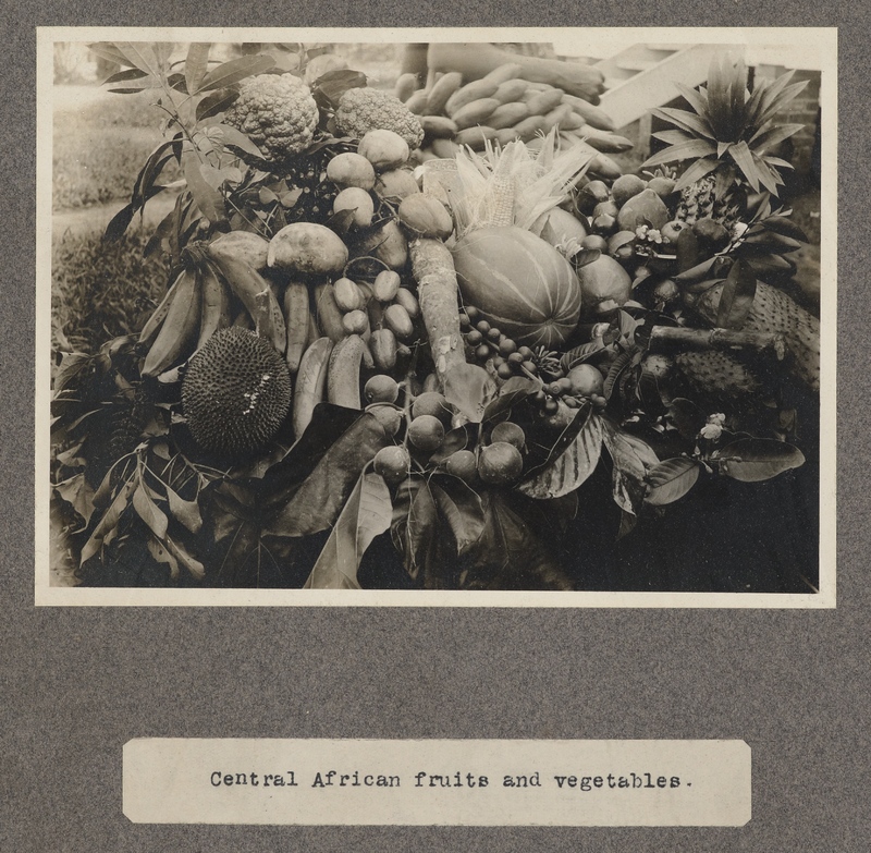 Central African fruits and vegetables