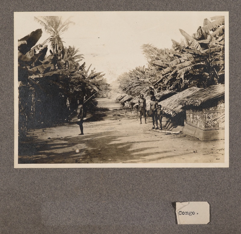 Congo [photograph of a village, caption incomplete]