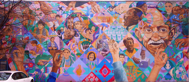 Freedom Quilt Mural