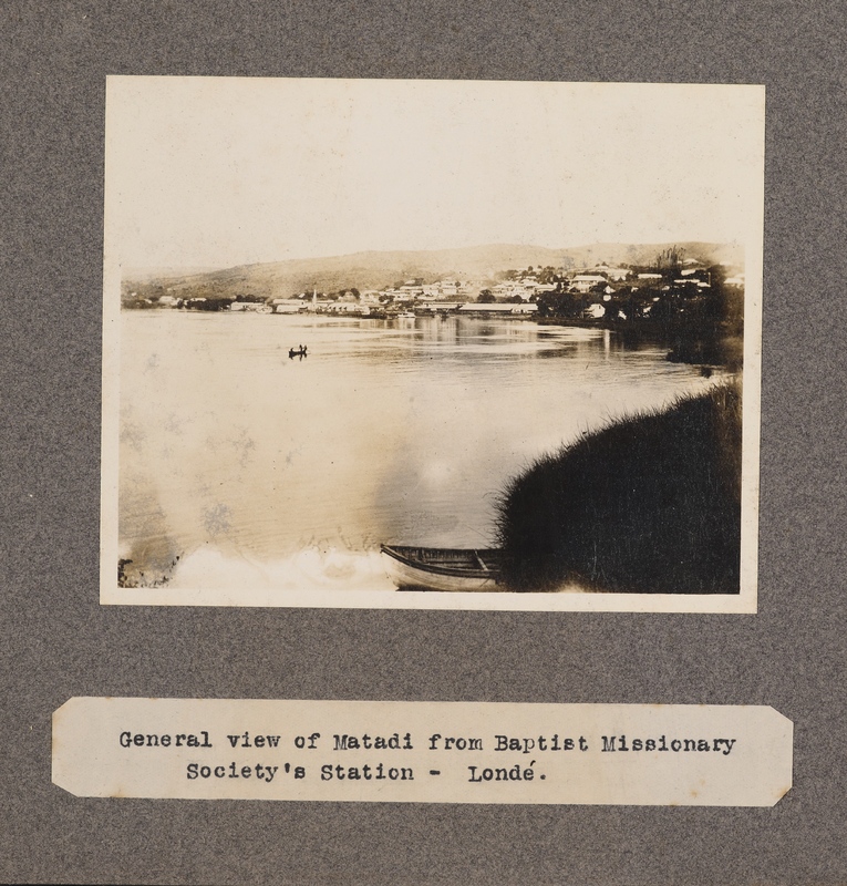 General view of Matadi from Baptist Missionary Society's Station – Londé