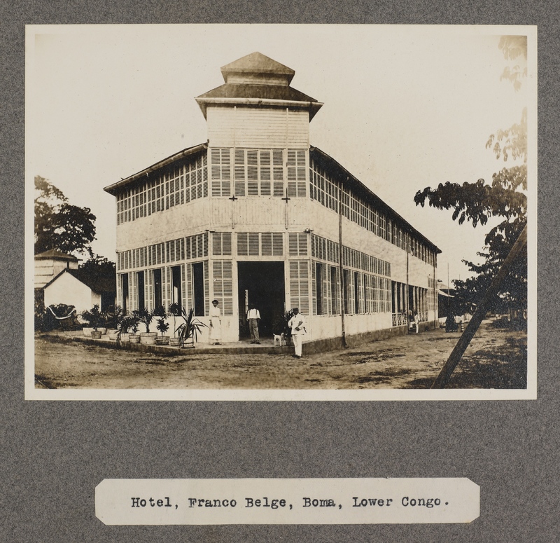 Hotel, Franco Belge, Boma, lower Congo