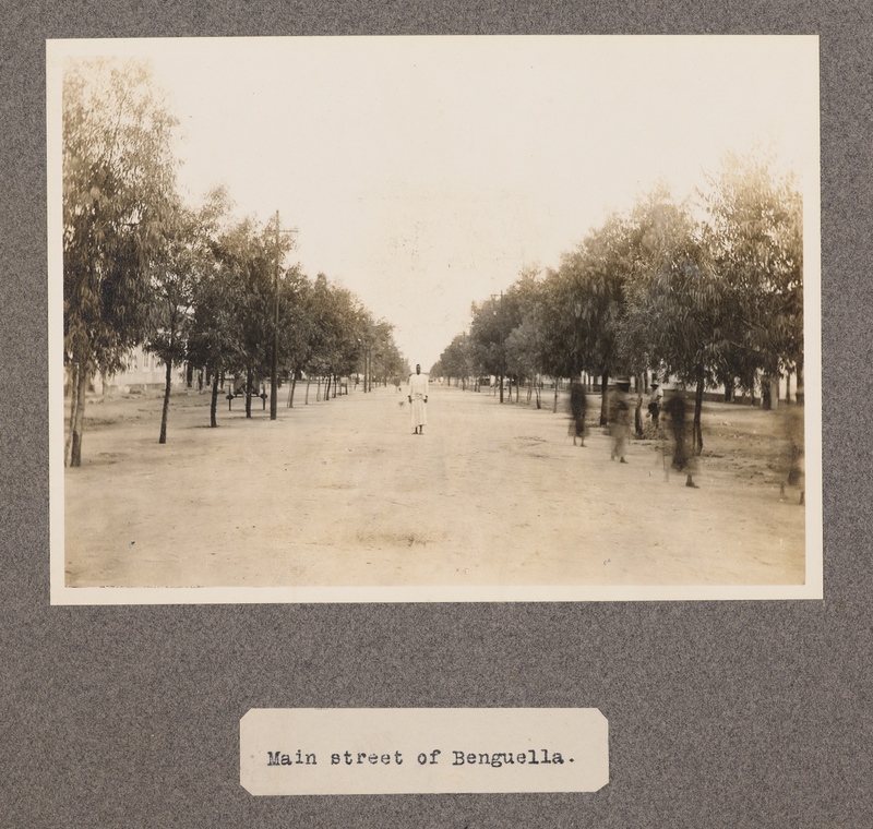 Main street of Benguella