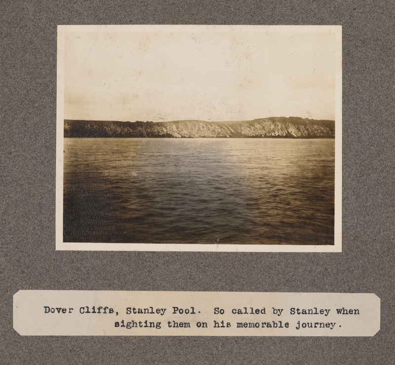 Dover Cliffs, Stanley Pool. So called by Stanley when sighting them on his memorable journey