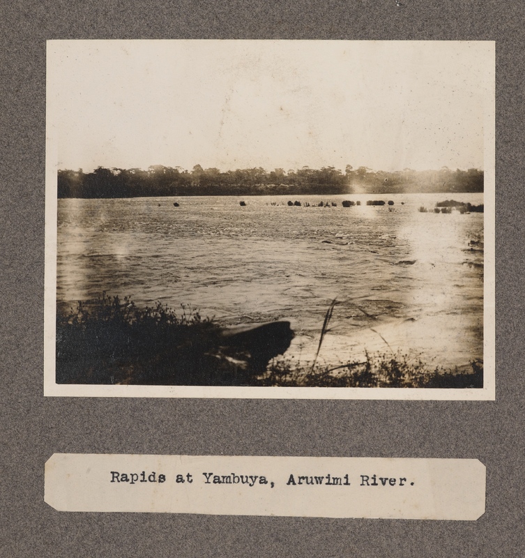 Rapids at Yambuya, Aruwimi River