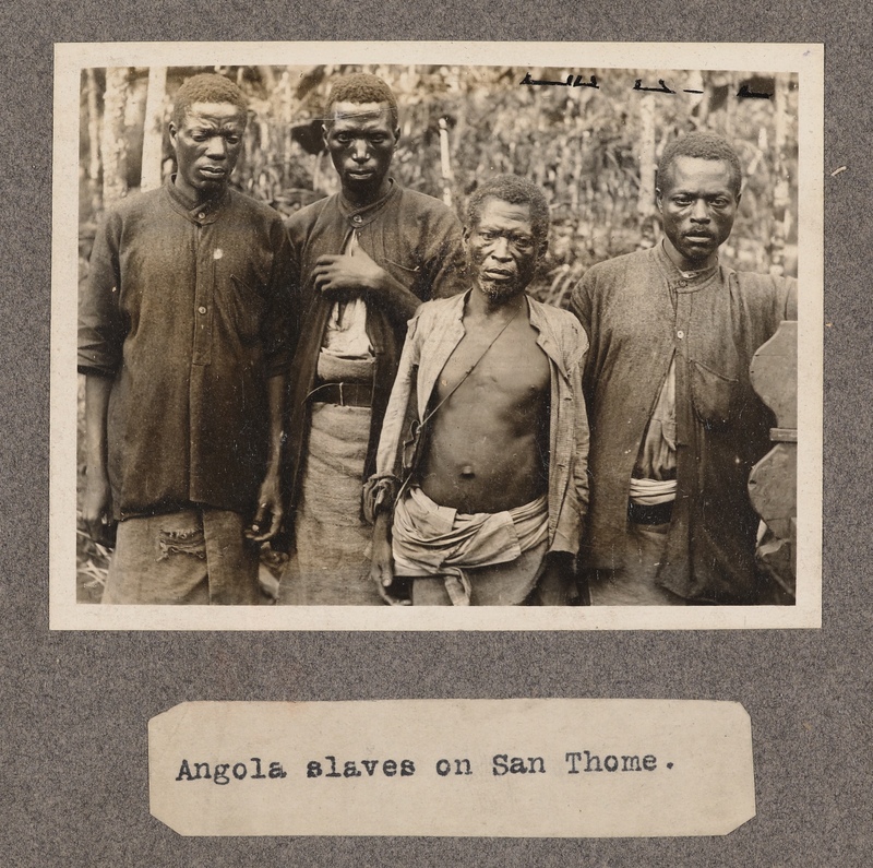 Angola slaves on San Tomè