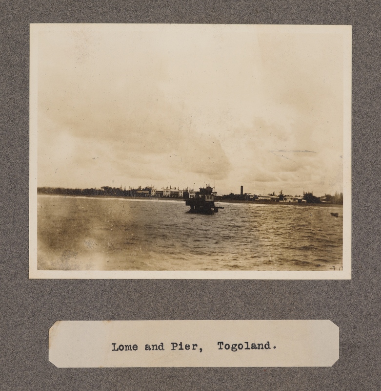 Lome and pier, Togoland