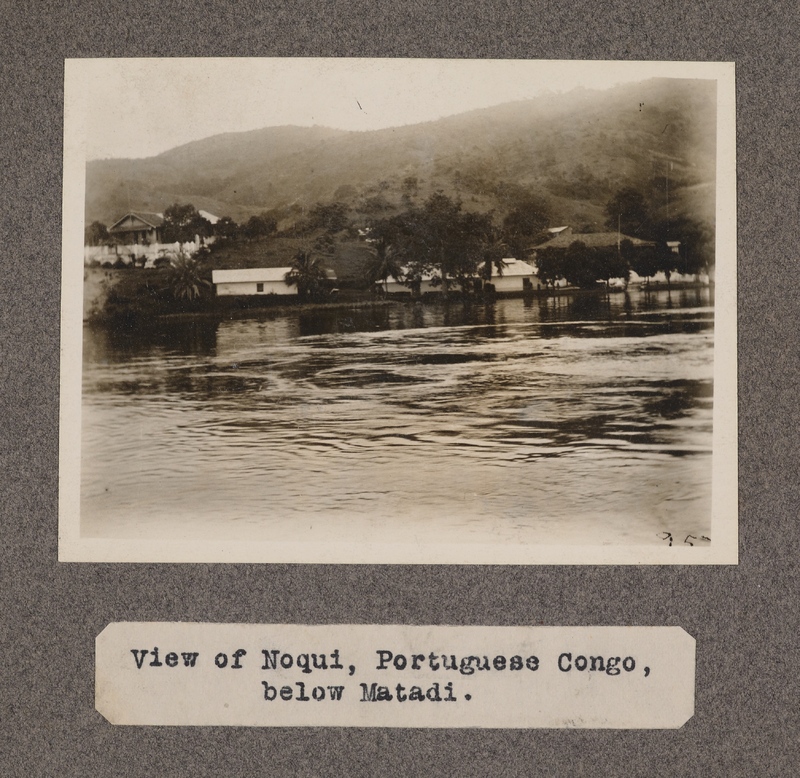 View of Noqui, Portuguese Congo, below Matadi