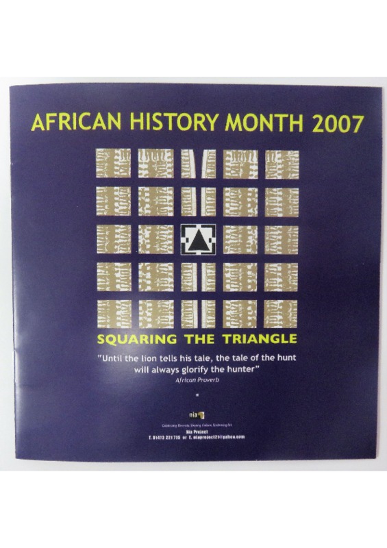 African History Month 2007: Squaring the Triangle