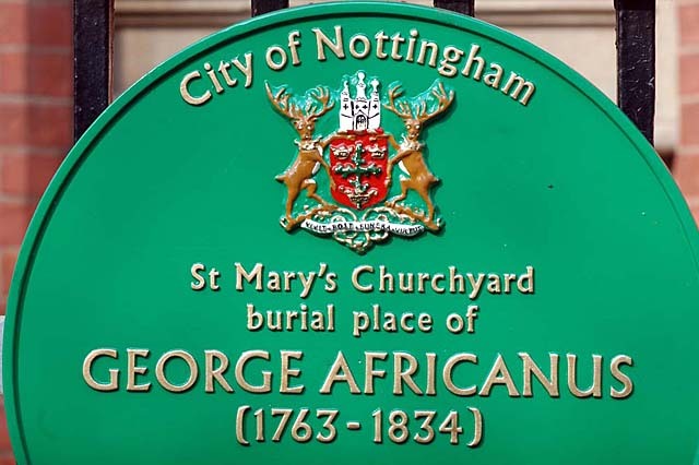 Rededication service for George Africanus