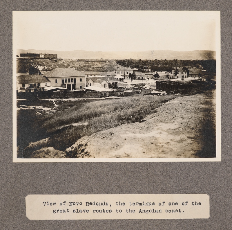 View of Novo Redondo, the terminus of one of the great slave routes to the Angolan coast