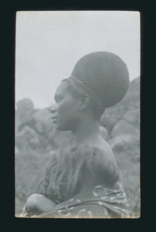 African Woman in Profile