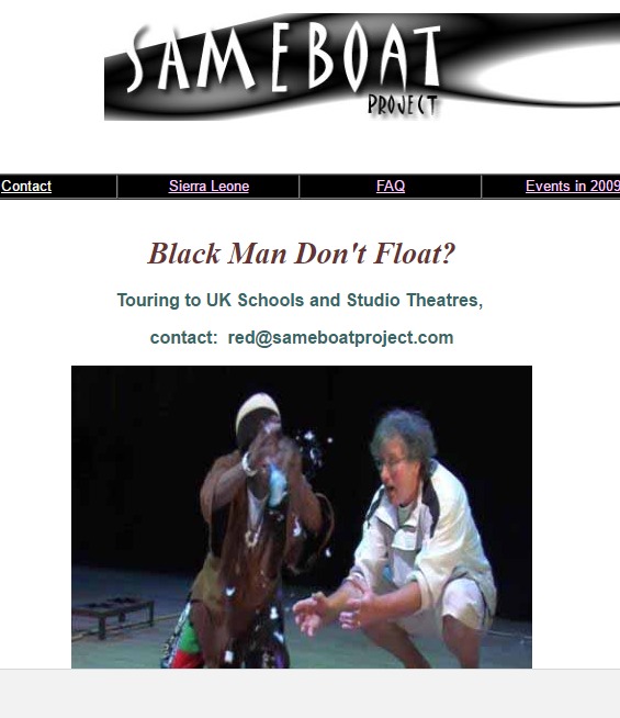 Black Man Don't Float?