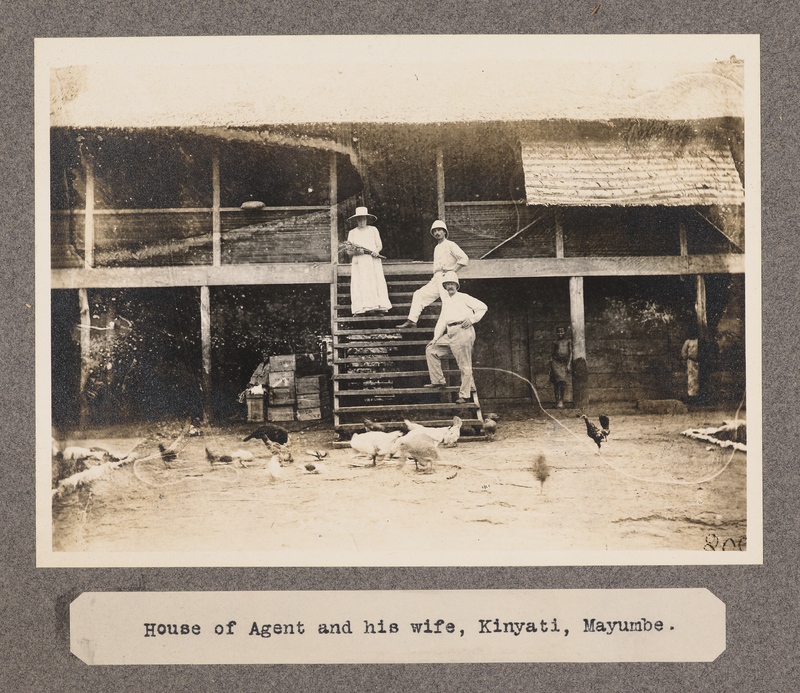 House of Agent and his wife, Kinyati, Mayumbe.