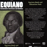 2007 Equiano Birmingham Education Pack Leaflet.JPG