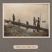 Fishing canoe, Kasai River