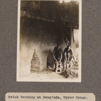 Brick burning at Bonginda, upper Congo