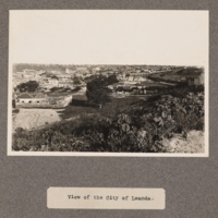 View of the city of Loanda