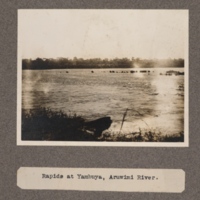 Rapids at Yambuya, Aruwimi River