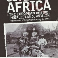 Coveting Africa. The European Desire: People, Land, Wealth