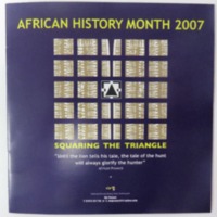 African History Month 2007: Squaring the Triangle