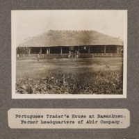 Portuguese trader's house at Basankusu. Former headquarter of Abir Company