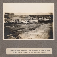 View of Novo Redondo, the terminus of one of the great slave routes to the Angolan coast