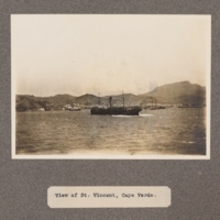 View of St. Vincent, Cape Verde